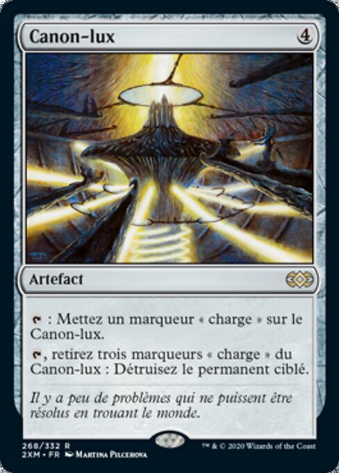 Lux-Kanone (Lux Cannon) - Double Masters (#268) - Illustrated by Martina Pilcerova - Magic: The Gathering Card