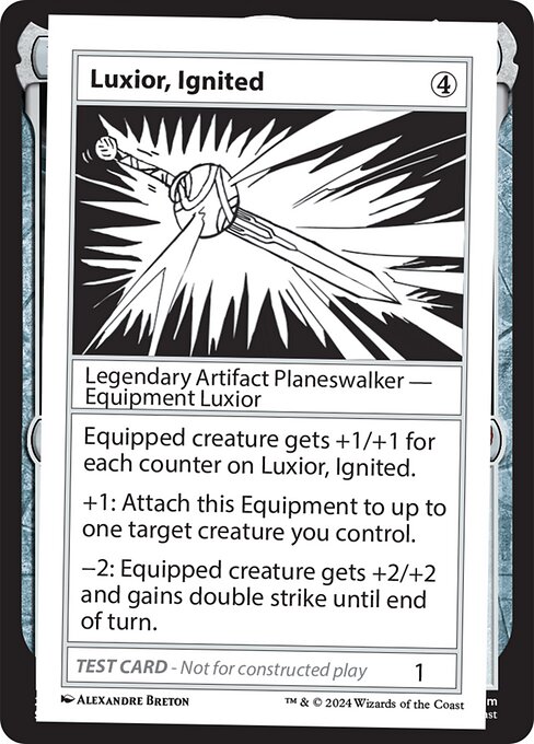 Luxior, Ignited - Mystery Booster 2 Magic card