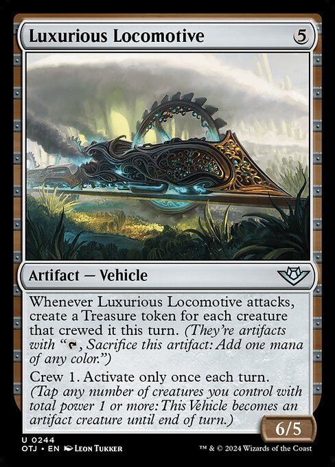 Luxurious Locomotive - Outlaws of Thunder Junction Magic card