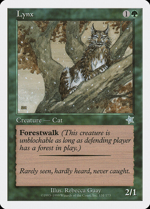 Lynx - Starter 1999 Magic card