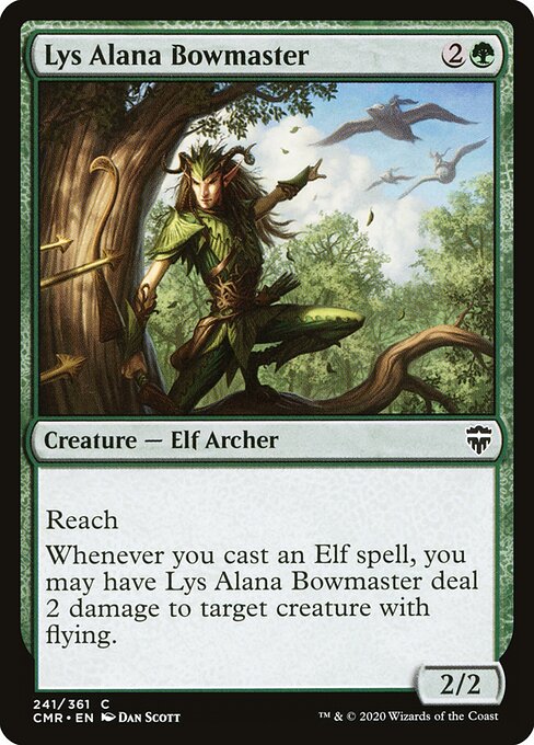 Lys Alana Bowmaster - Commander Legends Magic card