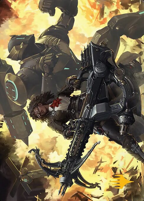 Machinist's Arsenal // Machinist's Arsenal - Final Fantasy Art Series (#2) - Illustrated by Thanh Tuấn - Magic: The Gathering Card