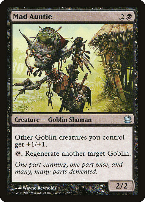 Mad Auntie - Modern Masters Magic card