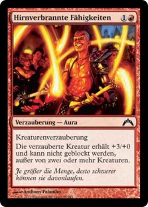 Habilidades do Inconsequente (Madcap Skills) - Gatecrash (#98) - Illustrated by Anthony Palumbo - Magic: The Gathering Card