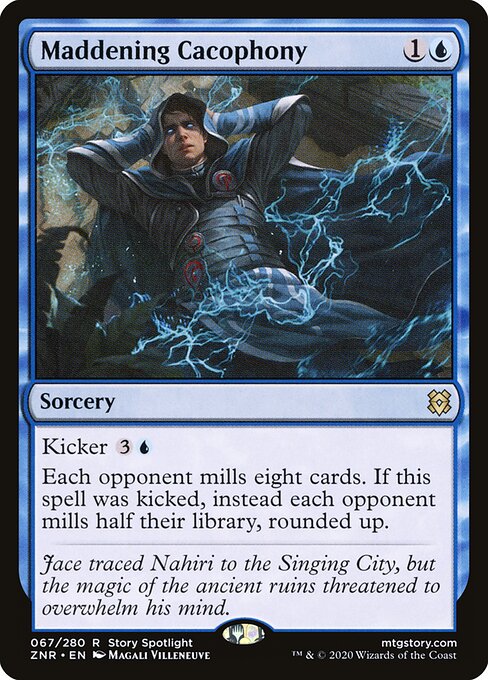 Maddening Cacophony - Zendikar Rising Magic card