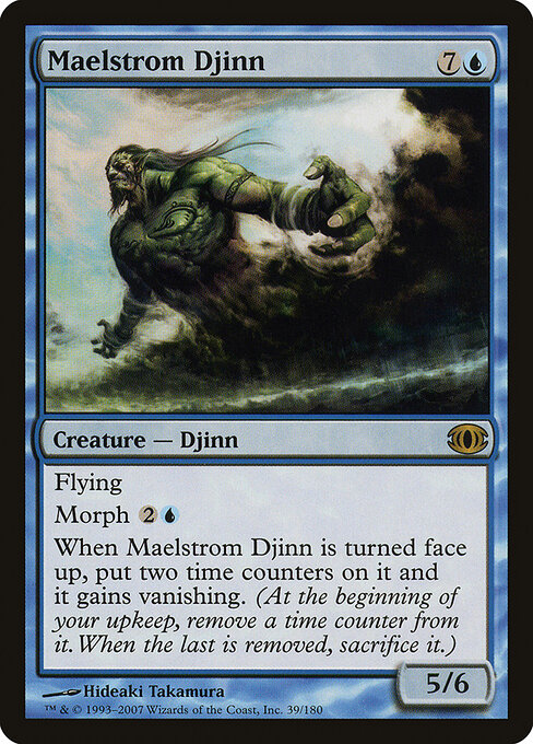 Maelstrom Djinn - Future Sight Magic card