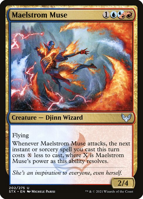 Maelstrom Muse - Strixhaven: School of Mages Magic card