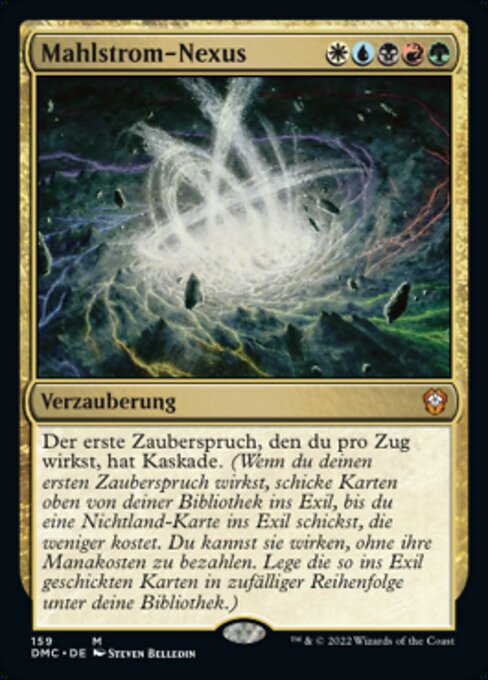 Mahlstrom-Nexus (Maelstrom Nexus) - Double Masters (#206) - Illustrated by Steven Belledin - Magic: The Gathering Card