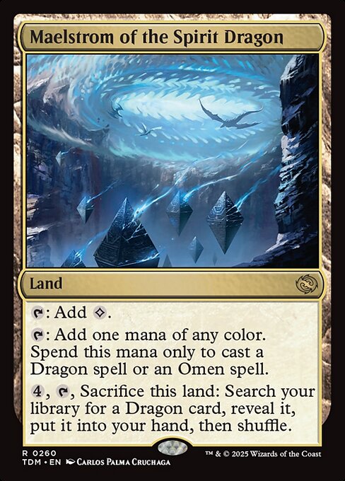 Maelstrom of the Spirit Dragon - Tarkir: Dragonstorm Magic card
