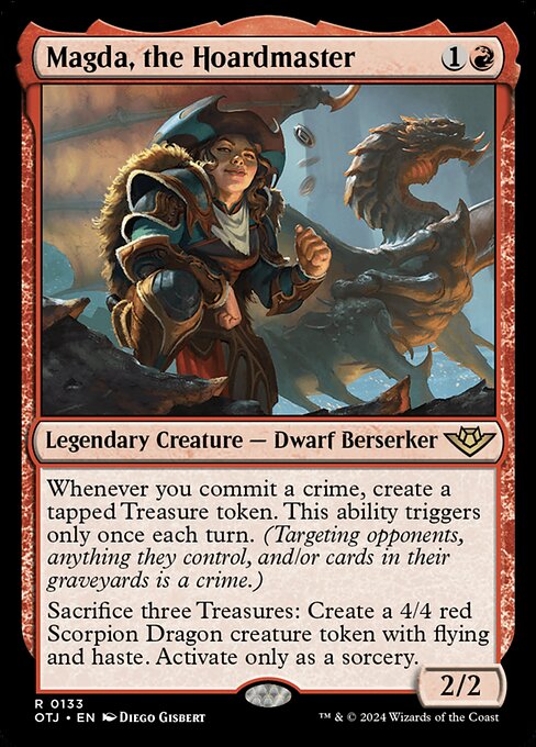 Magda, the Hoardmaster - Outlaws of Thunder Junction Magic card