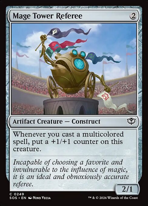 Mage Tower Referee - Secrets of Strixhaven Magic card