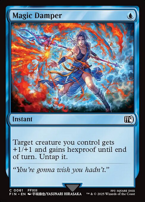 Magic Damper - Final Fantasy Magic card