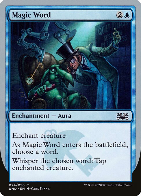 Magic Word - Unsanctioned Magic card