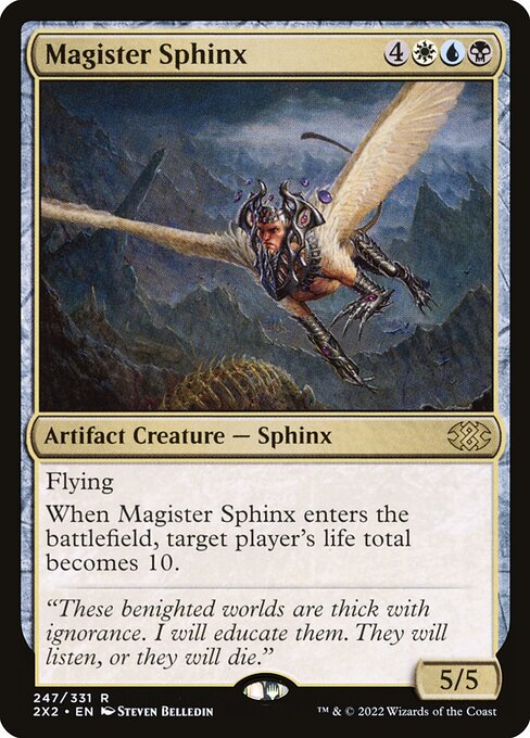 Magister Sphinx - Double Masters 2022 Magic card