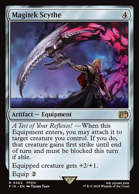 Magitek Scythe - Final Fantasy Magic card