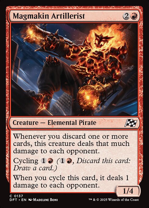 Magmakin Artillerist - Aetherdrift Magic card