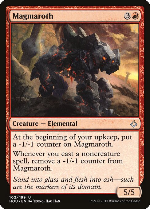 Magmaroth - Hour of Devastation Magic card
