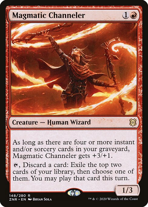 Magmatic Channeler - Zendikar Rising Magic card