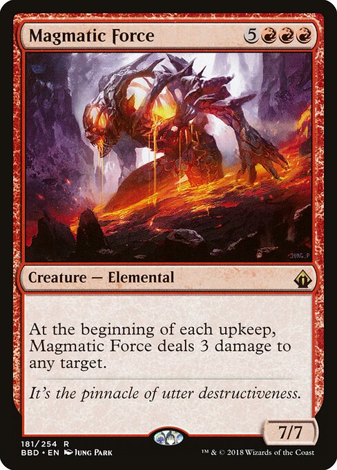 Magmatic Force - Battlebond Magic card