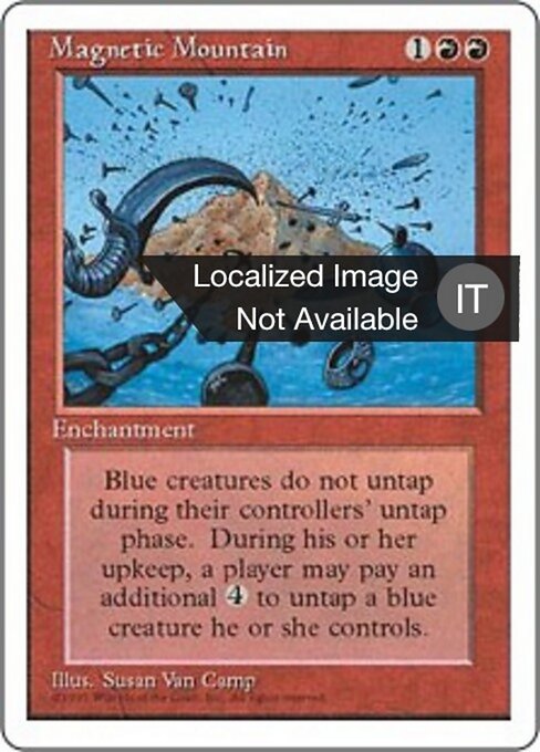 Magnetic Mountain - Summer Magic / Edgar (#163) - Illustrated by Susan Van Camp - Magic: The Gathering Card