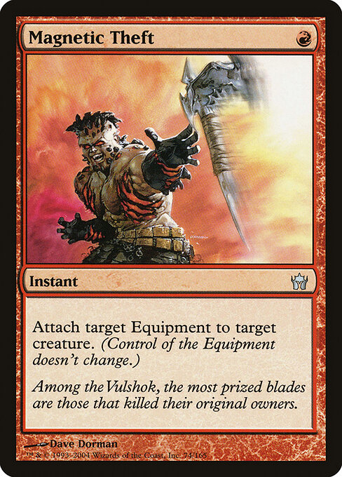 Magnetic Theft - Fifth Dawn Magic card