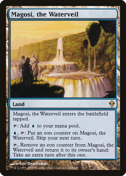 Magosi, the Waterveil - Zendikar Magic card