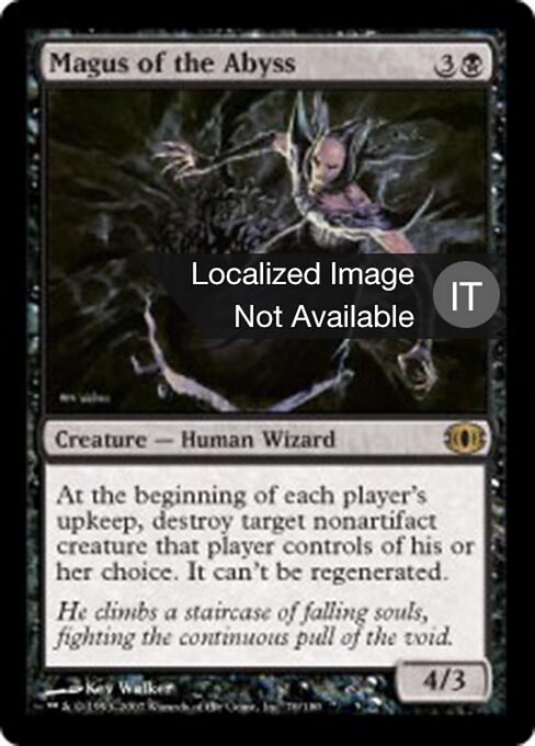 Magus dell'Abisso (Magus of the Abyss) - Commander 2017 (#115) - Illustrated by Kev Walker - Magic: The Gathering Card