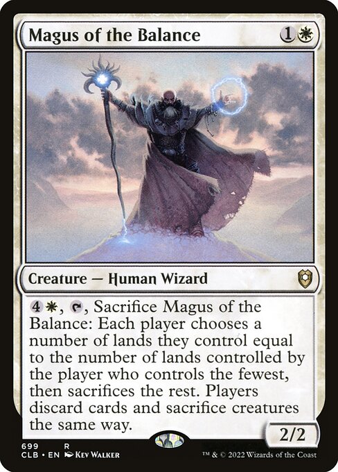 Magus of the Balance - Commander Legends: Battle for Baldur's Gate Magic card