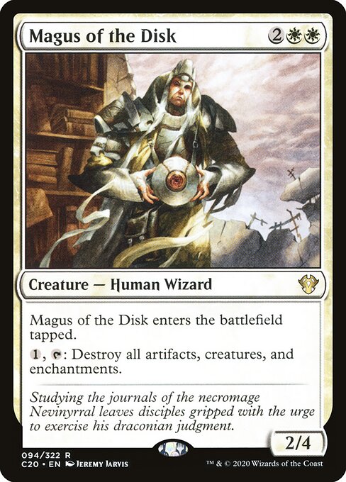 Magus of the Disk - Commander 2020 Magic card