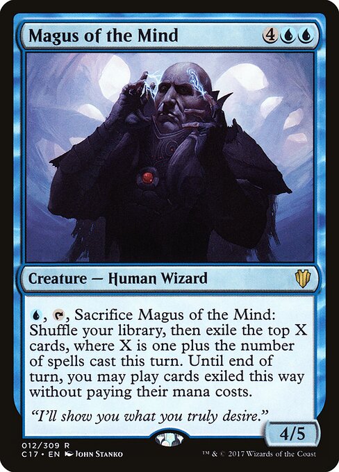 Magus of the Mind - Commander 2017 Magic card