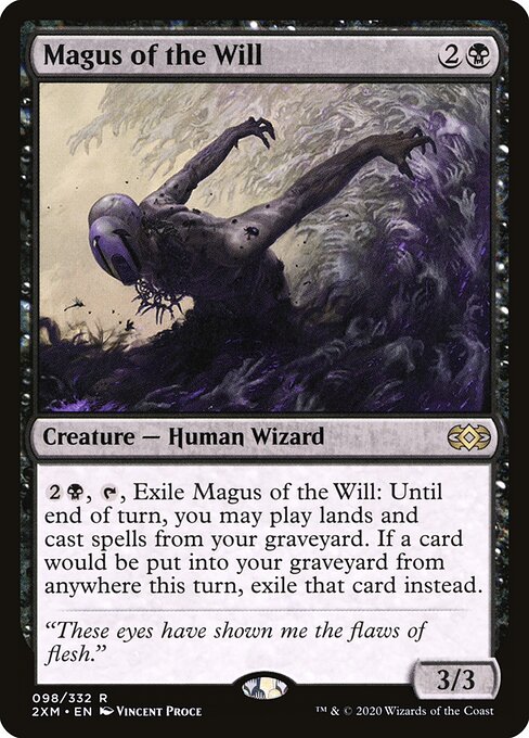 Magus of the Will - Double Masters Magic card