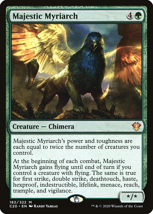 Majestic Myriarch - Commander 2020 Magic card