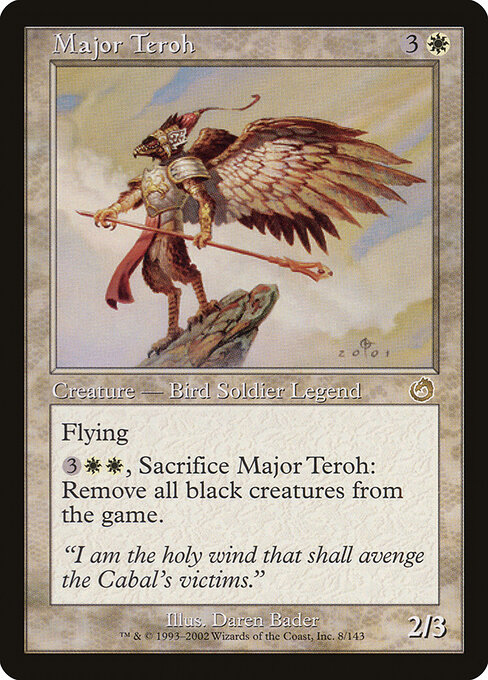 Major Teroh - Torment Magic card