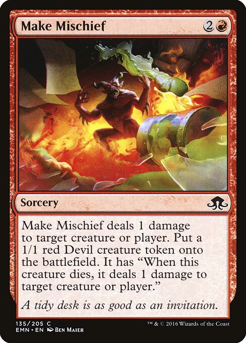 Make Mischief - Eldritch Moon Magic card