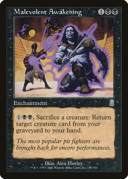 Malevolent Awakening - Odyssey Magic card