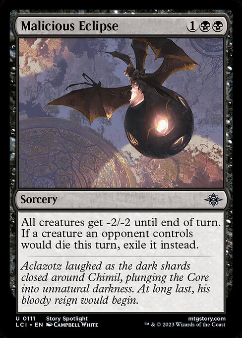 Malicious Eclipse - The Lost Caverns of Ixalan Magic card