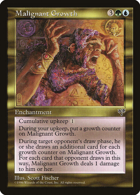 Malignant Growth - Mirage Magic card