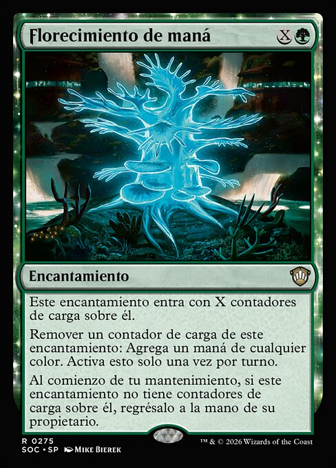 Floraison de mana (Mana Bloom) - Return to Ravnica (#130) - Illustrated by Mike Bierek - Magic: The Gathering Card
