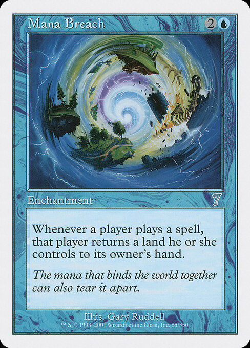 Mana Breach - Seventh Edition Magic card