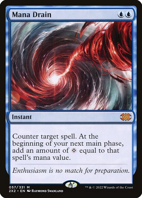 Mana Drain - Double Masters 2022 Magic card