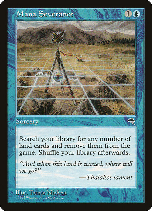 Mana Severance - Tempest Magic card