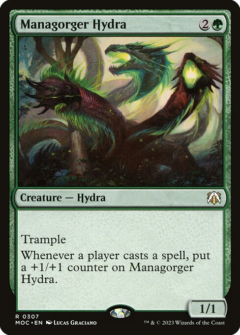 Managorger Hydra - March of the Machine Commander Magic card