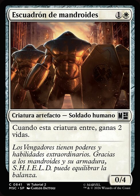 Mandroid Squadron