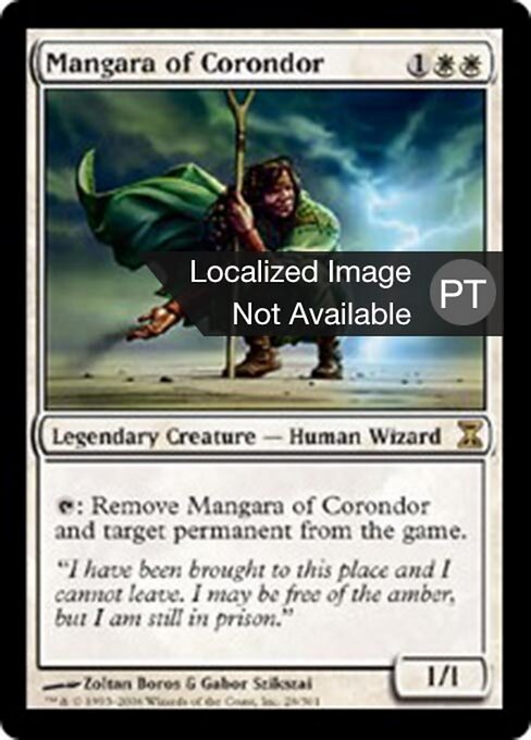 コロンドールのマンガラ (Mangara of Corondor) - Battlebond (#98) - Illustrated by Zoltan Boros & Gabor Szikszai - Magic: The Gathering Card