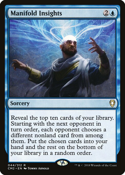 Manifold Insights - Commander Anthology Volume II Magic card