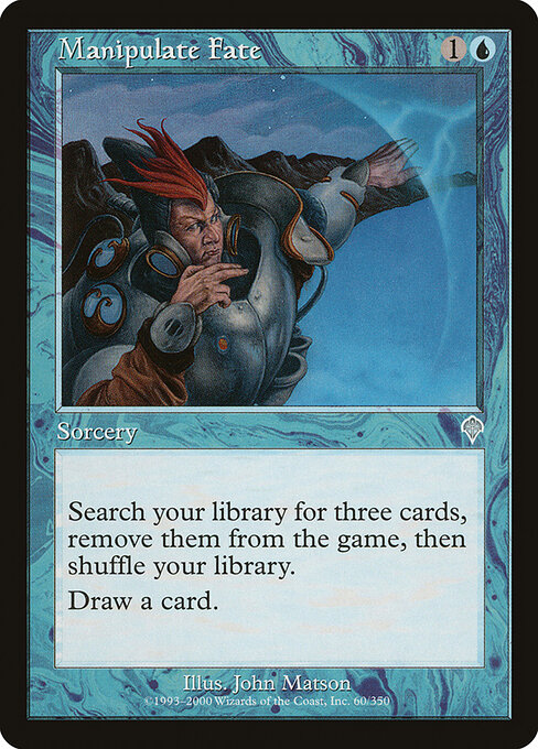 Manipulate Fate - Invasion Magic card