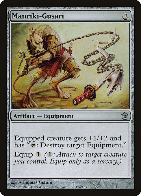 Manriki-Gusari - Saviors of Kamigawa Magic card