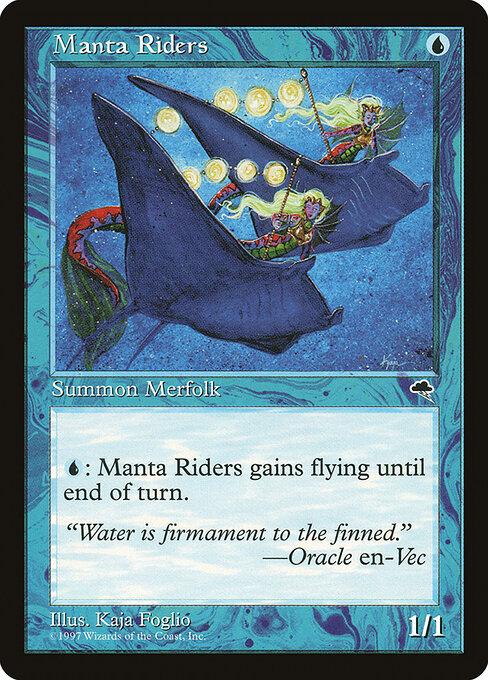 Manta Riders - Tempest Magic card