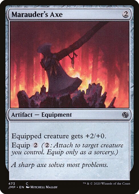 Marauder's Axe - Jumpstart Magic card