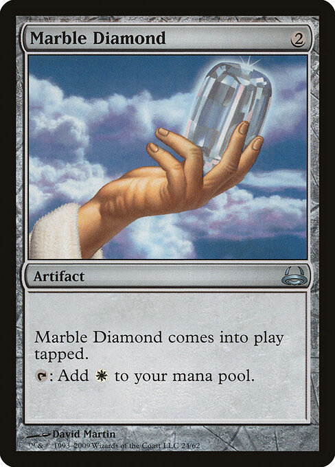 Marble Diamond - Commander Legends: Battle for Baldur's Gate (#320) - Illustrated by Gaboleps - Magic: The Gathering Card